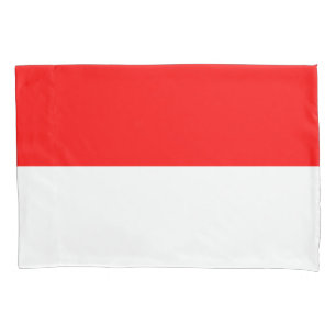 Indonesische Flagge Kissenbezug