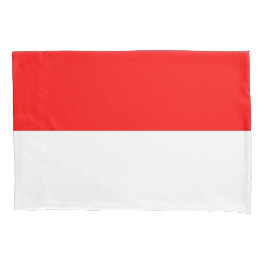 Indonesische Flagge Kissenbezug (Vorderseite)