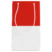 Indonesische Flagge Kleine Geschenktüte (Vorderseite)