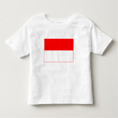 Indonesische Flagge Kleinkind T-shirt (Vorderseite)