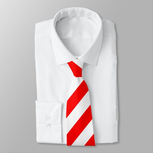 Indonesische Flagge Krawatte (Gebunden)