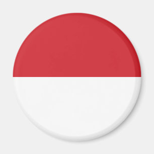 Indonesische Flagge Magnet