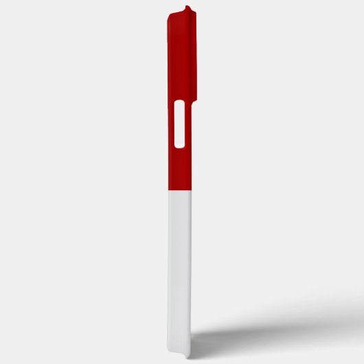 Indonesische Flagge mit COA Case-Mate iPhone Hülle (Rückseite / Rechts)