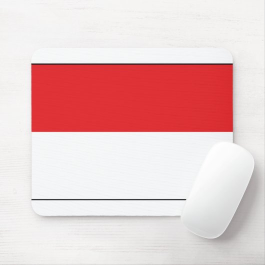 Indonesische Flagge Mousepad (Mit Mouse)