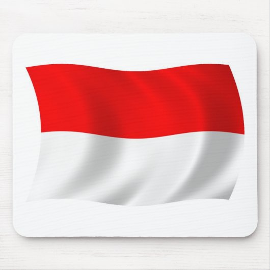 Indonesische Flagge Mousepad (Vorne)