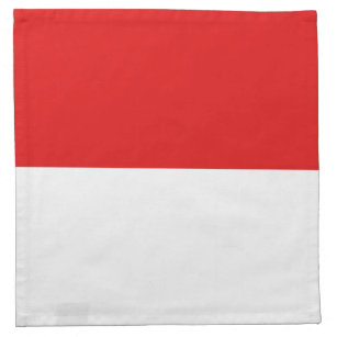Indonesische Flagge Napkin Serviette