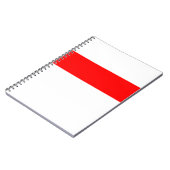 Indonesische Flagge Notizblock (Linke Seite)