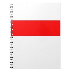 Indonesische Flagge Notizblock