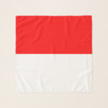 Indonesische Flagge Schal<br><div class="desc">Patriotische Flagge Indonesiens.</div>