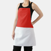 Indonesische Flagge Schürze (InSitu)