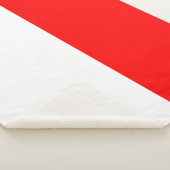 Indonesische Flagge Sherpadecke (3/4)