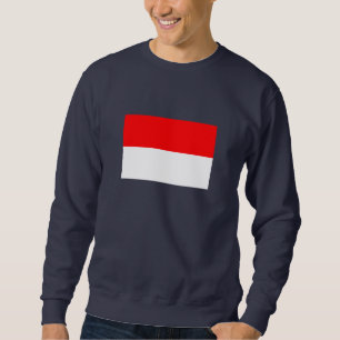 Indonesische Flagge Sweatshirt