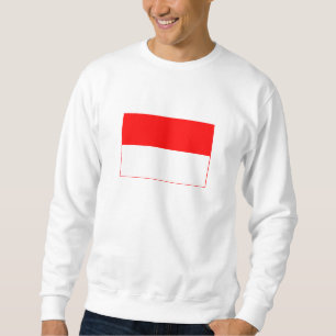 Indonesische Flagge Sweatshirt