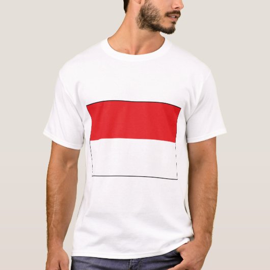 Indonesische Flagge T-Shirt (Vorderseite)