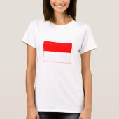 Indonesische Flagge T-Shirt (Vorderseite)