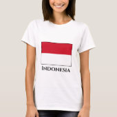 Indonesische Flagge T-Shirt (Vorderseite)