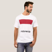 Indonesische Flagge T-Shirt (Vorne ganz)