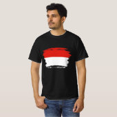 Indonesische Flagge T-Shirt (Vorne ganz)