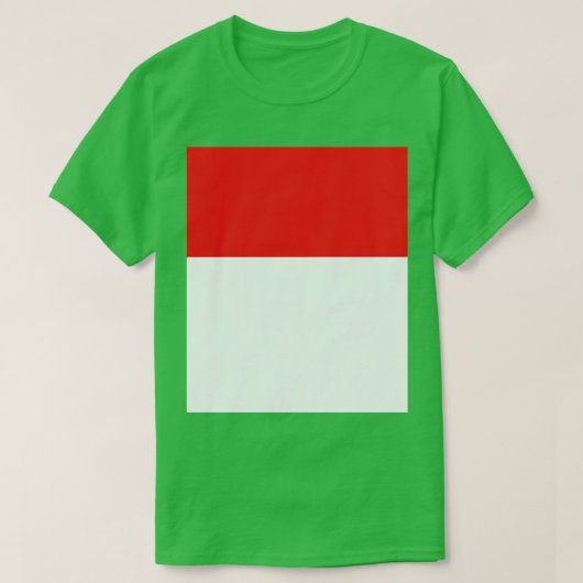 Indonesische Flagge T-Shirt (Design vorne)