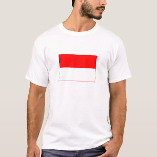 Indonesische Flagge T-Shirt