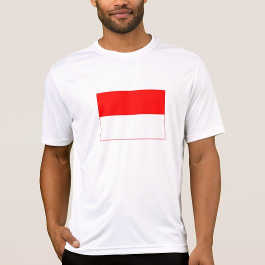 Indonesische Flagge T-Shirt (Vorderseite)