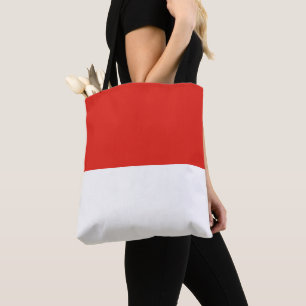 Indonesische Flagge Tasche