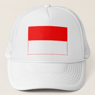 Indonesische Flagge Truckerkappe
