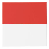 Indonesische Flagge Würfel (Rechts)