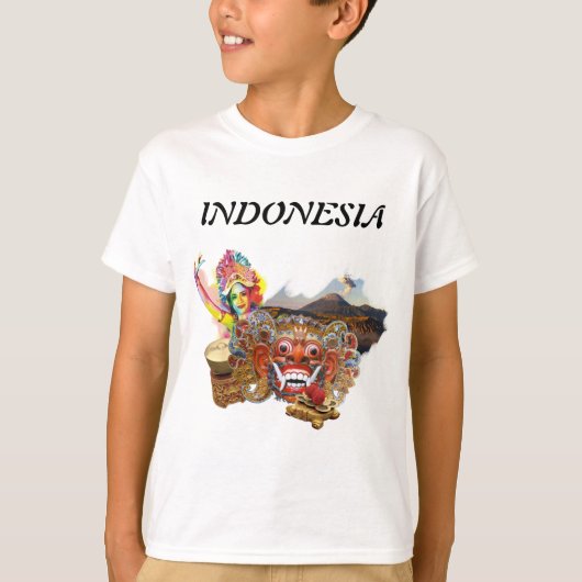 Indonesische Java Dance & süße Tier T - Shirt Kids (Vorderseite)