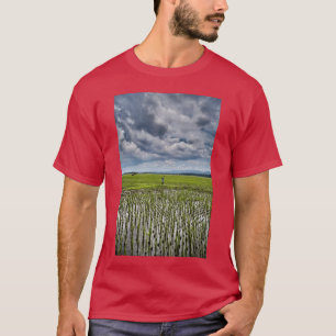 Indonesische ländliche Landschaft Reisfelder so we T-Shirt