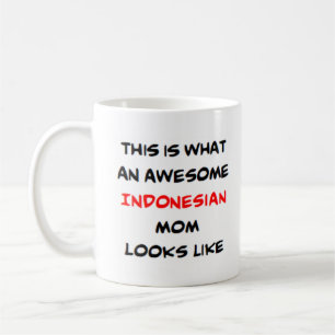 indonesische Mama, phantastisch Kaffeetasse