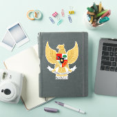 Indonesische Nationalemblem Patriotic Aufkleber (iPad Hülle)