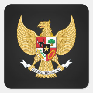 Indonesische nationales Emblem Aufkleber