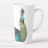 Indonesische Peacock Face Latte-Tasse Milchtasse (Rechts)