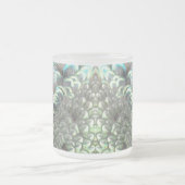 Indonesische Pfauenfeathers Muster Fr. Tasse (Mittel)