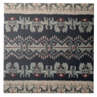 Indonesische Stammes- Ikat TextilWeavings Fliese