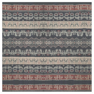 Indonesische Stammes- Ikat TextilWeavings Stoff