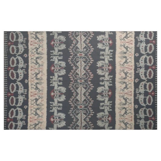 Indonesische Stammes- Ikat TextilWeavings Stoff (Yard (91,4 cm))