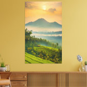 Indonesische Sunset Leinwanddruck (Insitu (Wohnzimmer))