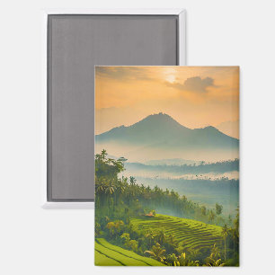 Indonesische Sunset Magnet