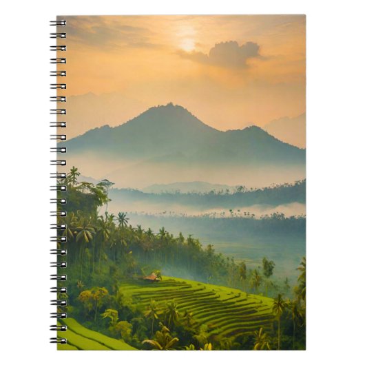 Indonesische Sunset Notizblock (Vorderseite)