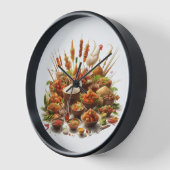 Indonesische Traditionelle Küche O'clock Uhr (Winkel)