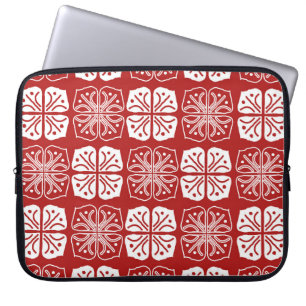indonesische Vintage Batik-typisch Design, Combina Laptopschutzhülle