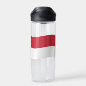 indonesische Wappen-, Flaggen-, Indonesien Trinkflasche (Rückseite)