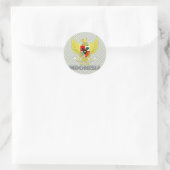 indonesische Wappen Runder Aufkleber (Tasche)