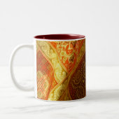 Indonesischer Batik Zweifarbige Tasse (Links)
