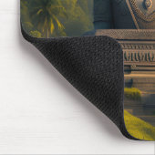 Indonesischer Bergbuddha Mousepad (Ecke)