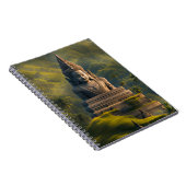 Indonesischer Bergbuddha  Notizblock (Rechte Seite)