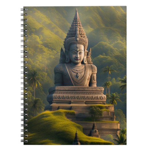 Indonesischer Bergbuddha  Notizblock (Vorderseite)