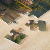 Indonesischer Bergbuddha Puzzle (Seite)